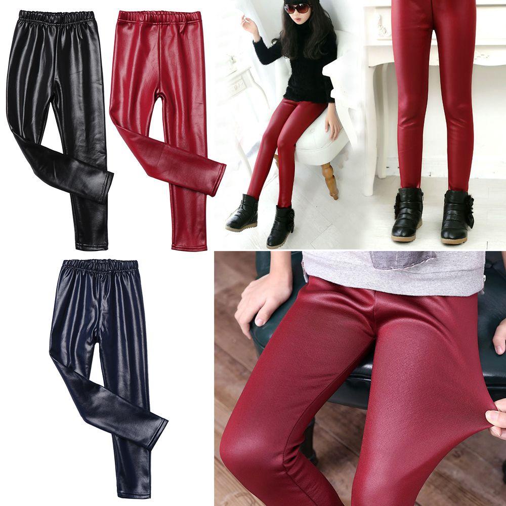 SUSANS Quần Legging Nhung Dày Thiết Kế Mới Thời Trang Dành Cho Bé Gái