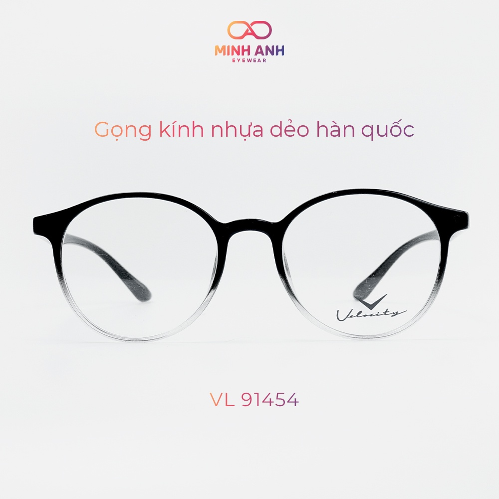 Gọng kính cận nam nữ mắt oval MINH ANH chất liệu nhựa dẻo bền bỉ, ôm mặt - VL91454