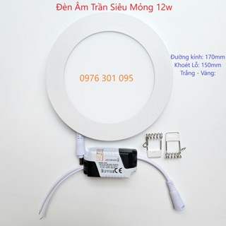 Giá Hủy Diệt BÓNG ĐÈN LED ÂM TRẦN TRÒN 6W - 9W - 12W - 18W