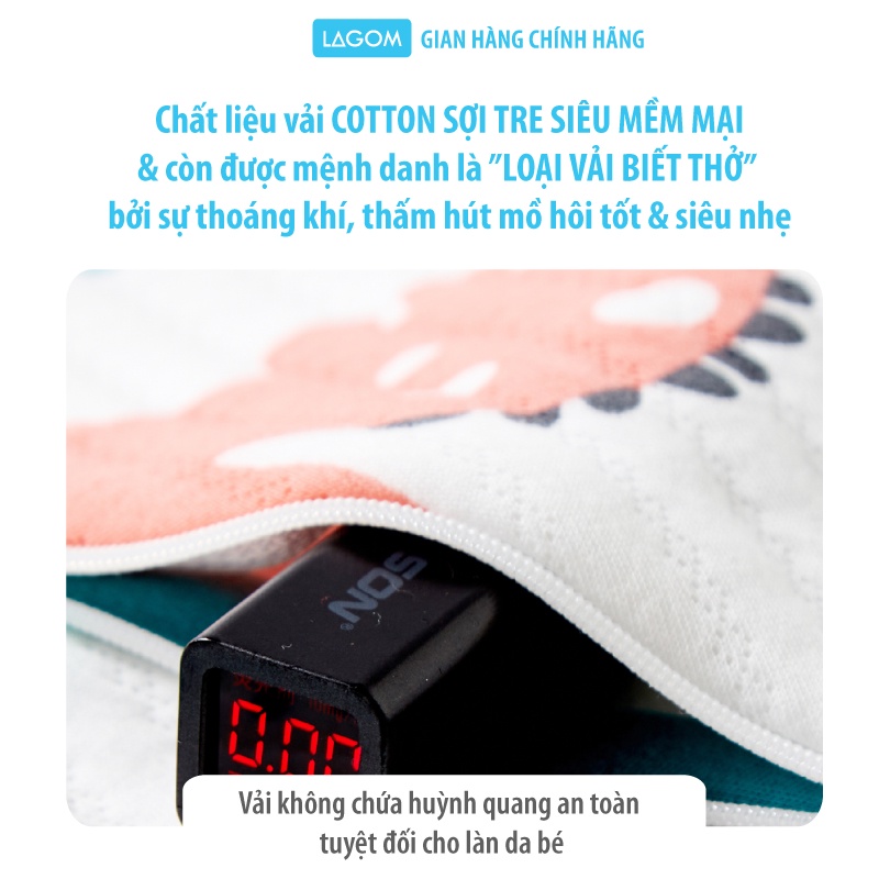 Túi Ngủ Mùa Đông Cho Bé 1-6 Tuổi, Cotton Trần Bông Cao Cấp