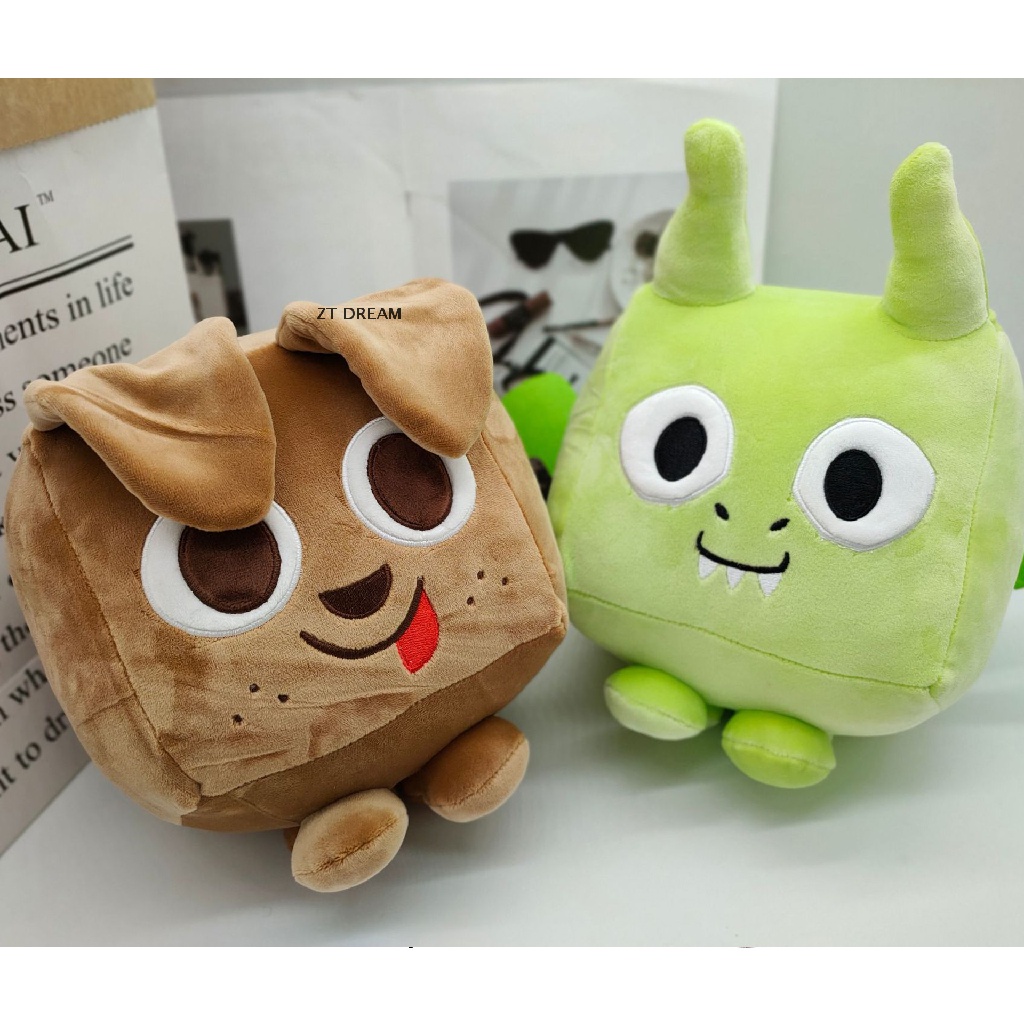 Đồ chơi nhồi bông hình mèo mô phỏng thú cưng hình vuông ZTD 07