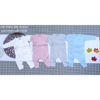 Bộ sơ sinh Avaler sợi tre cho bé