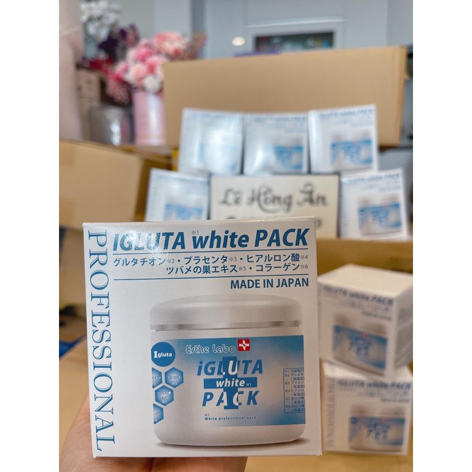Mặt Nạ Igluta White Pack Mặt Nạ Ủ Trắng Bạch Tạng Nhật Bản Hộp 500g