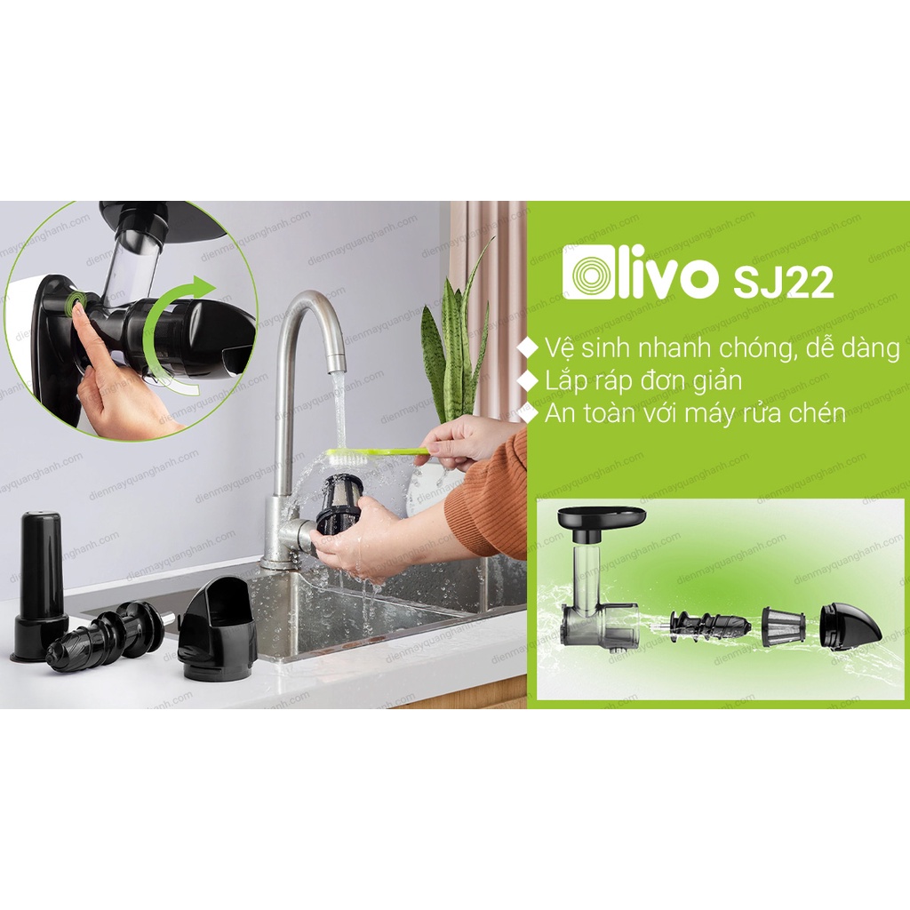 Máy Ép Chậm Trục Ngang Olivo SJ22