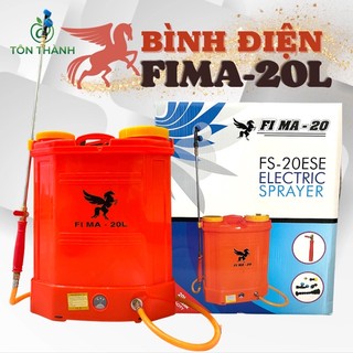 Bình xịt điện fima 20l 12v8ah 12v12ah 1 bơm 2 bơm cao cấp chuyên dùng phun thuốc trừ sâu, tưới cây làm vườn