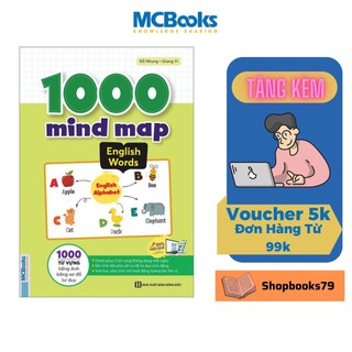 Sách - 1000 mind map english - 1000 từ vựng tiếng anh bằng sơ đồ tư duy