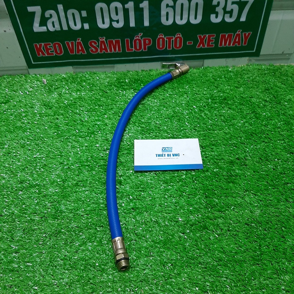 Dây bơm đầu kẹp rời thay thế cho tay bơm ren 13mm