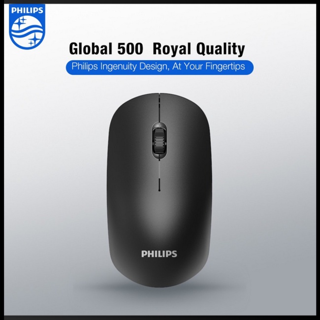 PHILIPS Chuột không dây 1600dpi 7221 Tiết Kiệm Điện