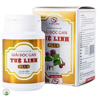Giải độc gan tuệ linh plus hộp 60 viên