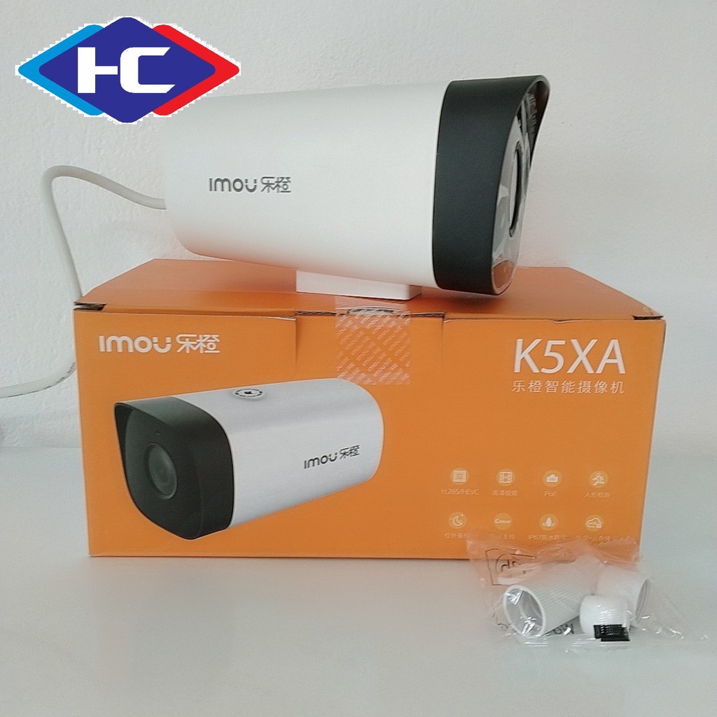 Camera IMOU K5XA Full HD hàng nội địa chạy nguồn poe lắp với đầu ghi