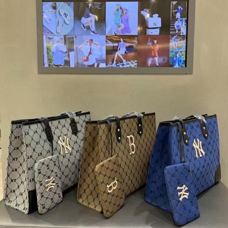 Túi MLB du lịch kèm túi nhỏ size 30x39 đựng cả thế giới chuẩn bản đẹp nhất hàng cao cấp