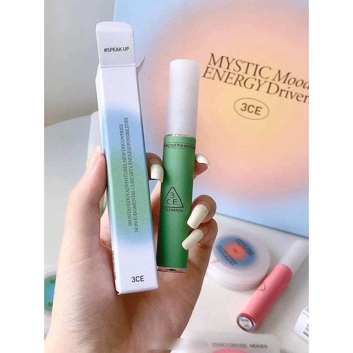 (Mẫu Mới) Son Kem Lì 3ce Velvet Lip Tint Mystic Moods- (Red Aura- Speak Up)