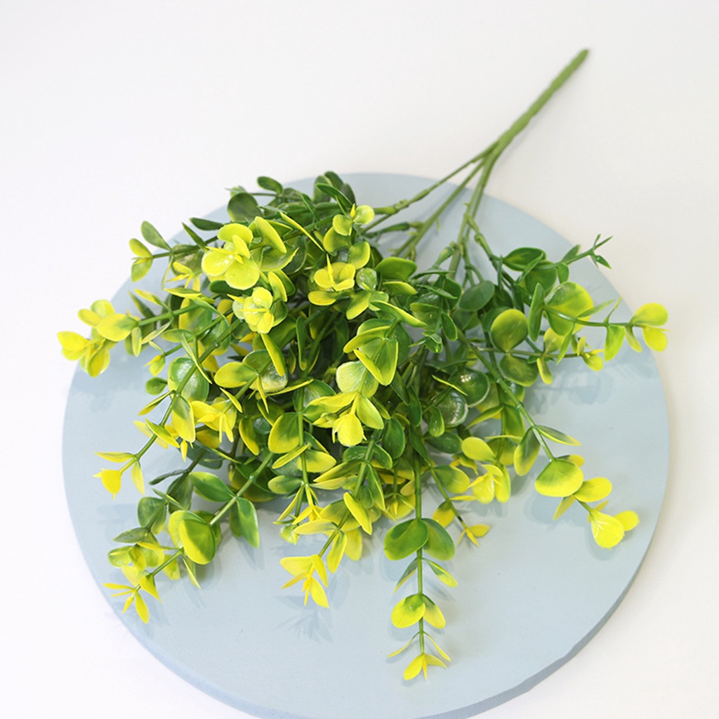(Bất Ngờ) Hoa Khuynh Diệp Giả Bằng Nhựa Dễ Phối Đồ Trang Trí Văn Phòng