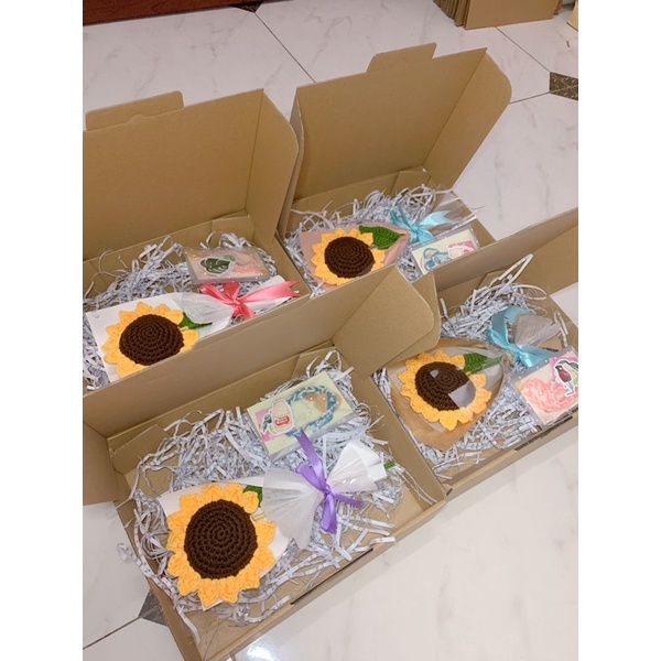 Hoa Hướng Dương handmade, 1 bông hoa hướng dương ( HÀNG CÓ SẴN )