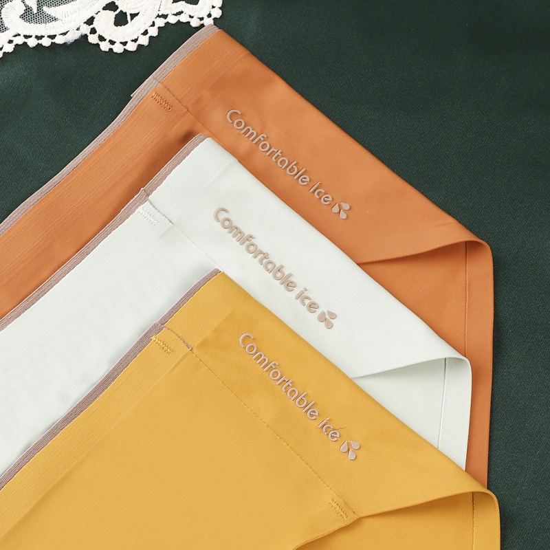 Quần lót nữ thun lạnh mềm mại không viền BRALUNE, quần chíp nữ kháng khuẩn nhiều màu mã 130