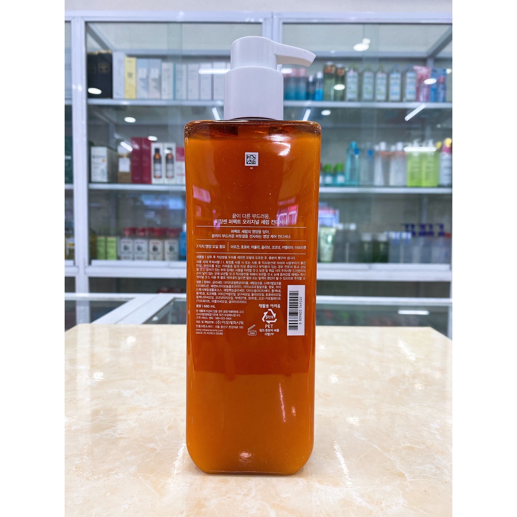 Dầu Gội Hoặc Dầu Xả MISE EN SCENE Perfect Repair Màu Cam Dành Cho Tóc Khô Yếu Hàn Quốc Mẫu Mới  680ml