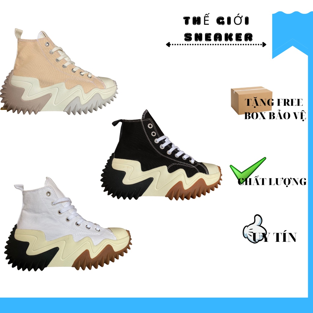 Giày thể thao Cv Run các mẫu hot 2022, Giày thể sneaker Cv đế nhím cao cấp nam nữ hàng chuẩn S.Cấp full phụ kiện