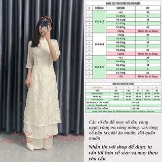 Áo Dài Nữ Cách Tân 4 Tà Cao Cấp TK34