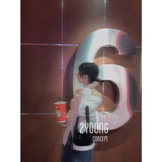 Áo len trễ vai [2YOUNG] A1800 (ảnh thật)