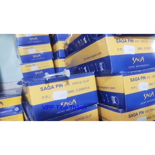 Cọng nhựa - Ti nhựa tiêu chuẩn Saga - dùng cho máy bấm mác