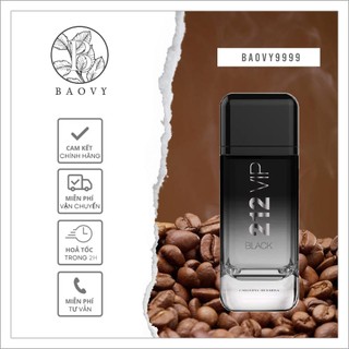 ✨ nước hoa carolina herrera 212 vip men black - 10ml