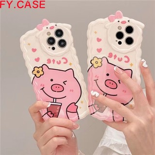 Ốp Điện Thoại Silicone Mềm Chống Sốc In Hình Chú Heo / Quái Vật Cho iPhone 13 13 Pro 12 12 Pro Max 11 X XR XS Max
