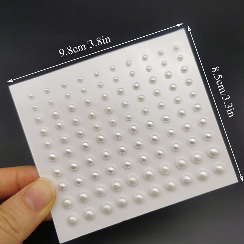 Miếng Dán Trang Điểm Mắt Họa Tiết Kim Cương Lấp Lánh