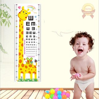 DeCal Dán Tường Đo Chiều Cao Cho Bé - Thước Đo Chiều Cao