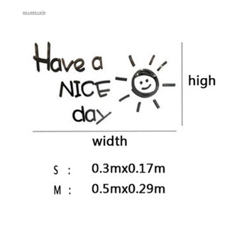 Sticker Dán Tường Chữ Have A Nice Day