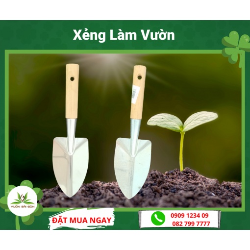Xẻng làm vườn gọn nhẹ làm vườn tiện lợi (Green City)