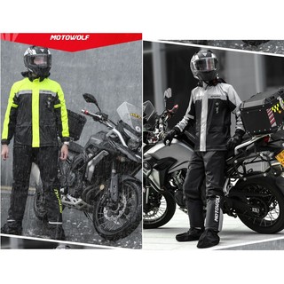 Bộ áo mưa cao cấp motowolf mdl0402
