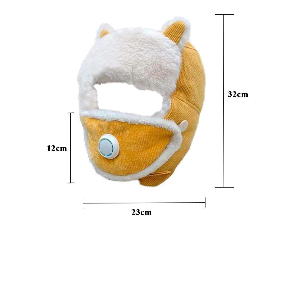 Mũ Len Che Tai Giữ Ấm Chống Lạnh Thời Trang Thu Đông