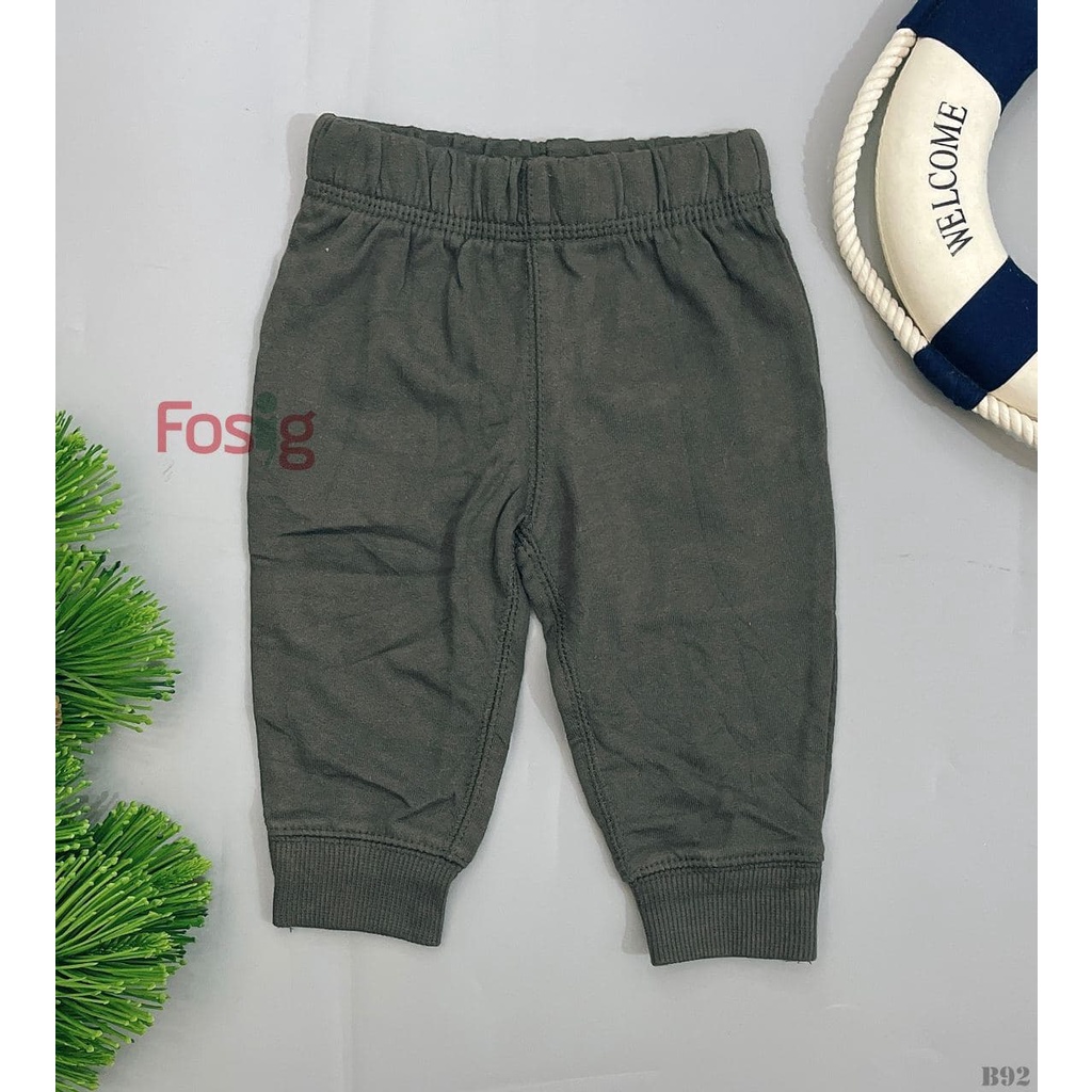 Quần Thun Dài Bé Trai Cter - Xám Đậm Trơn