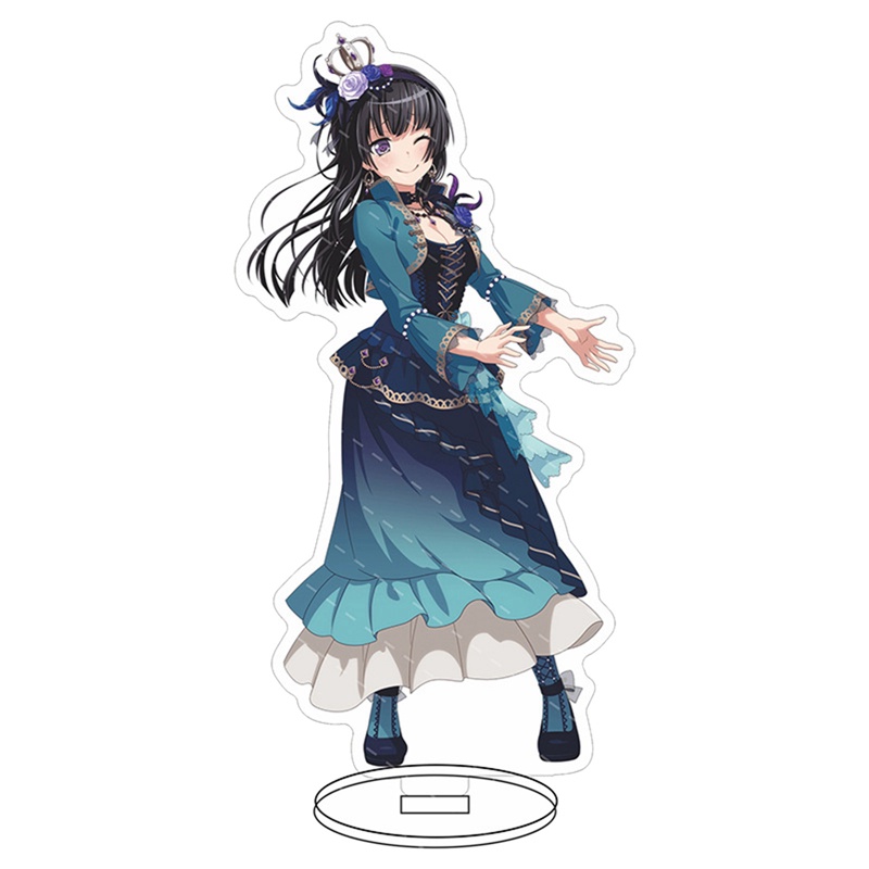 Hoa mới được đưa Bang Dream! Móc Chìa Khóa Bằng Acrylic Trong Suốt Hình Nhân Vật Anime Dễ Thương