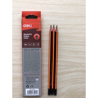Bút Chì Gỗ 2B Deli 37013 lẻ từ 5 chiếc