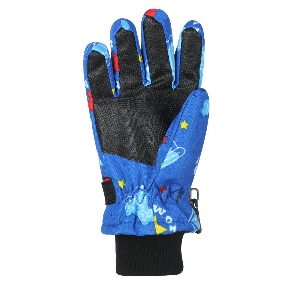 1 Đôi Găng Tay Trượt Tuyết Chống Gió Chống Nước Bảo Vệ Toàn Diện Cho Trẻ Em