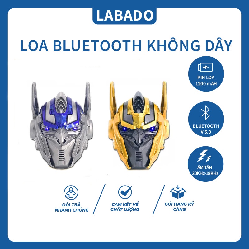 Loa bluetooth không dây Mk-91 OPTIMUS PRIME cao cấp âm thanh chuẩn LABADO
