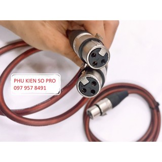 Dây chuyển xlr cái ra xlr cái dài 1m