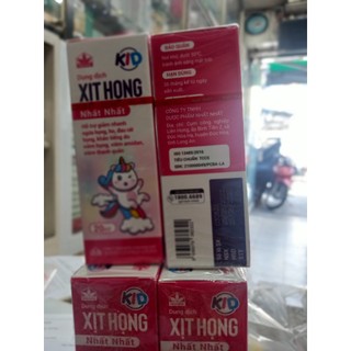 DUNG DỊCH XỊT HỌNG NHẤT NHẤT KID