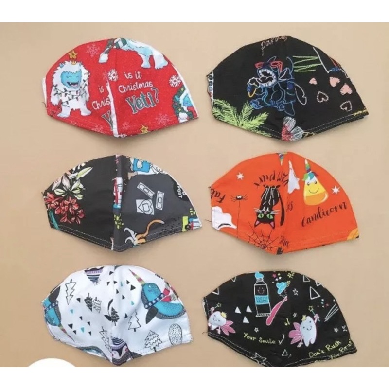 COMBO 3 MIẾNG LÓT NÓN BẢO HIỂM VẢI COTTON - THẤM HÚT MỒ HÔI - VỪA VẶN NHIỀU CỠ ĐẦU