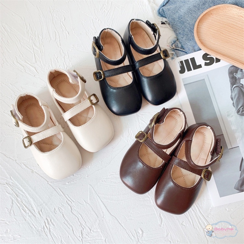 Xăng đan Đế Mềm Màu Trơn Dành Cho Bé Gái