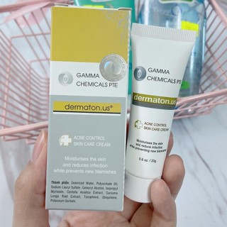 [Chính Hãng] Kem Mụn Gamma Chemicals Dermaton US 20gr