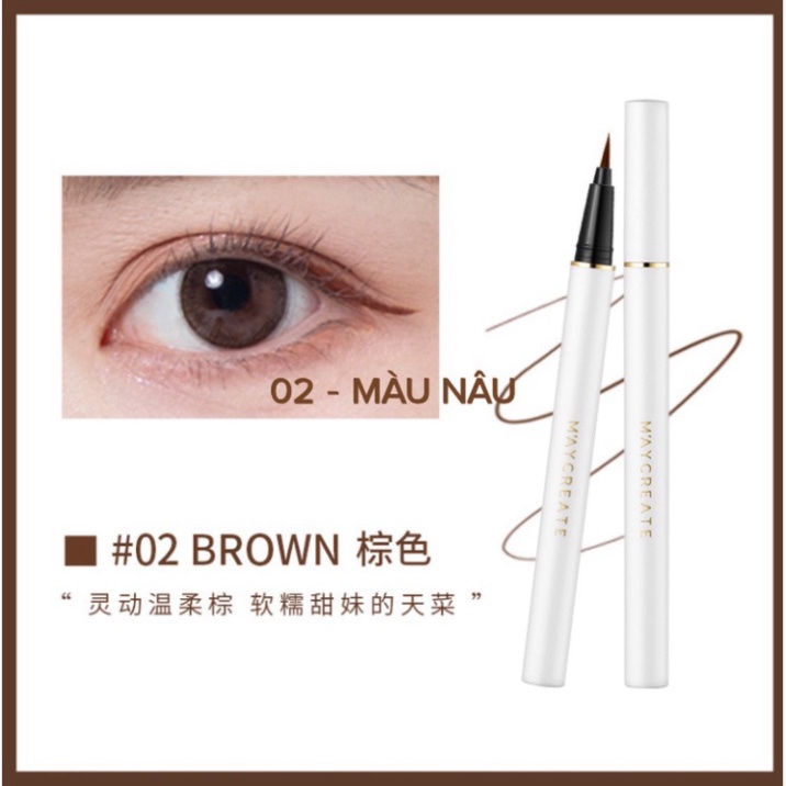 Kẻ Mắt Nước Eyeliner Maycreate không Trôi không Lem (Loại Tốt) KABA