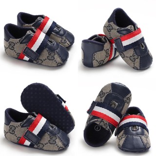 Giày Sneaker Da PU Đế Mềm Cho Bé Sơ Sinh