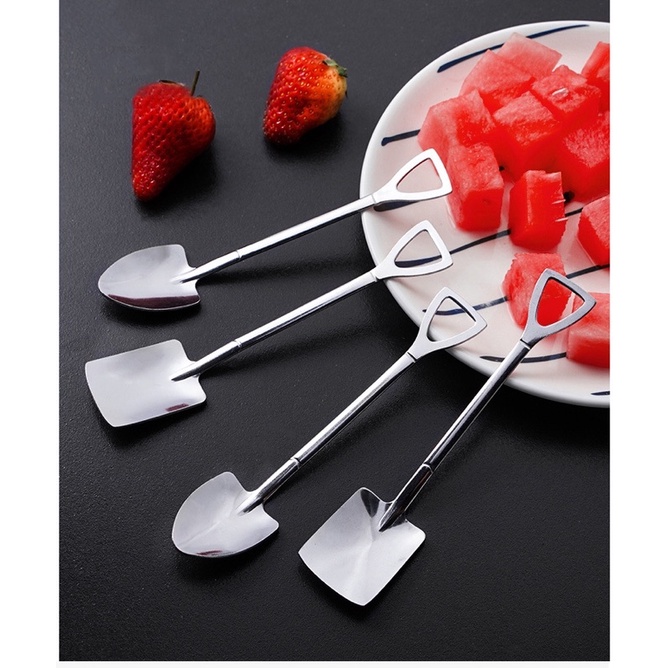 Thìa inox hình xẻng sáng tạo