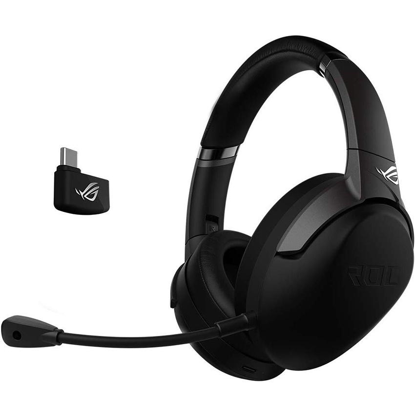 Tai nghe chụp tai nhét tai mitit1911 Bluetooth led RGB chính hãng giá rẻ cao cấp loại Tai nghe Asus ROG STRIX GO R45