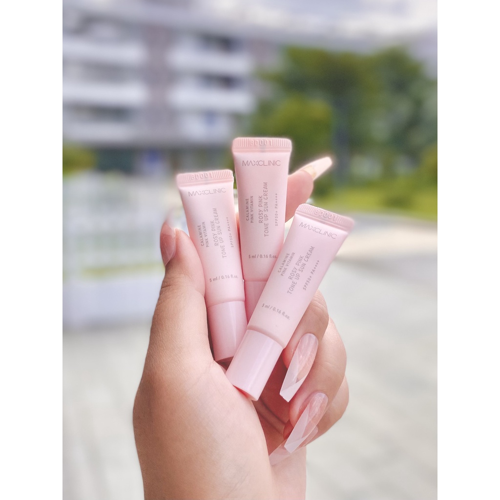 Kem Chống Nắng Maxclinic Nâng Tone 5ml  mini size | Xù Korea