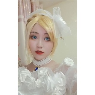 Wig tóc giả lưới hoa cơ bản 80-100cm