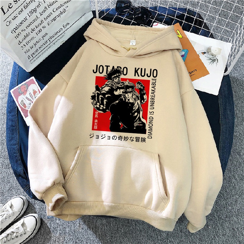 Áo Hoodie Chui Đầu In Hình Jojo Bizarre Adventure Thời Trang Dành Cho Nam