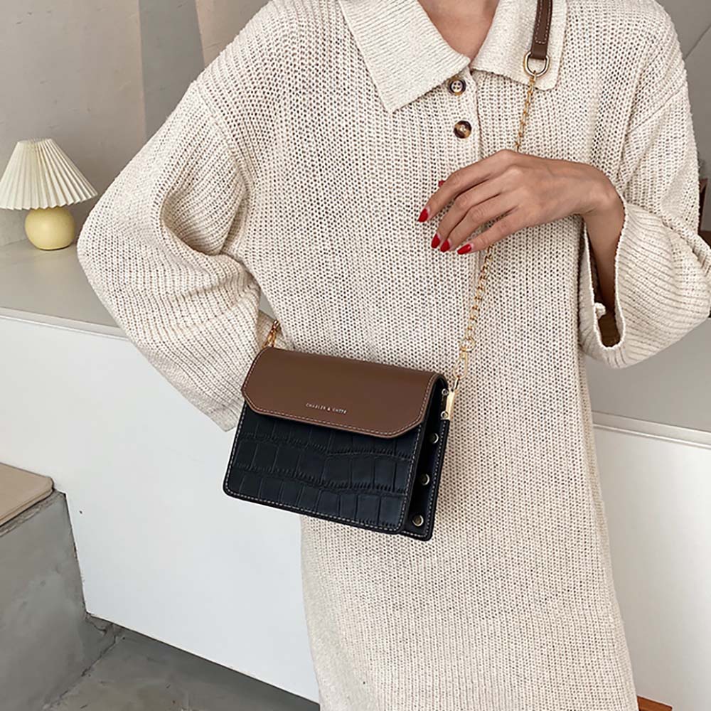 Túi đeo chéo nữ thời trang Zmin, chất liệu da PU cao câp - T089